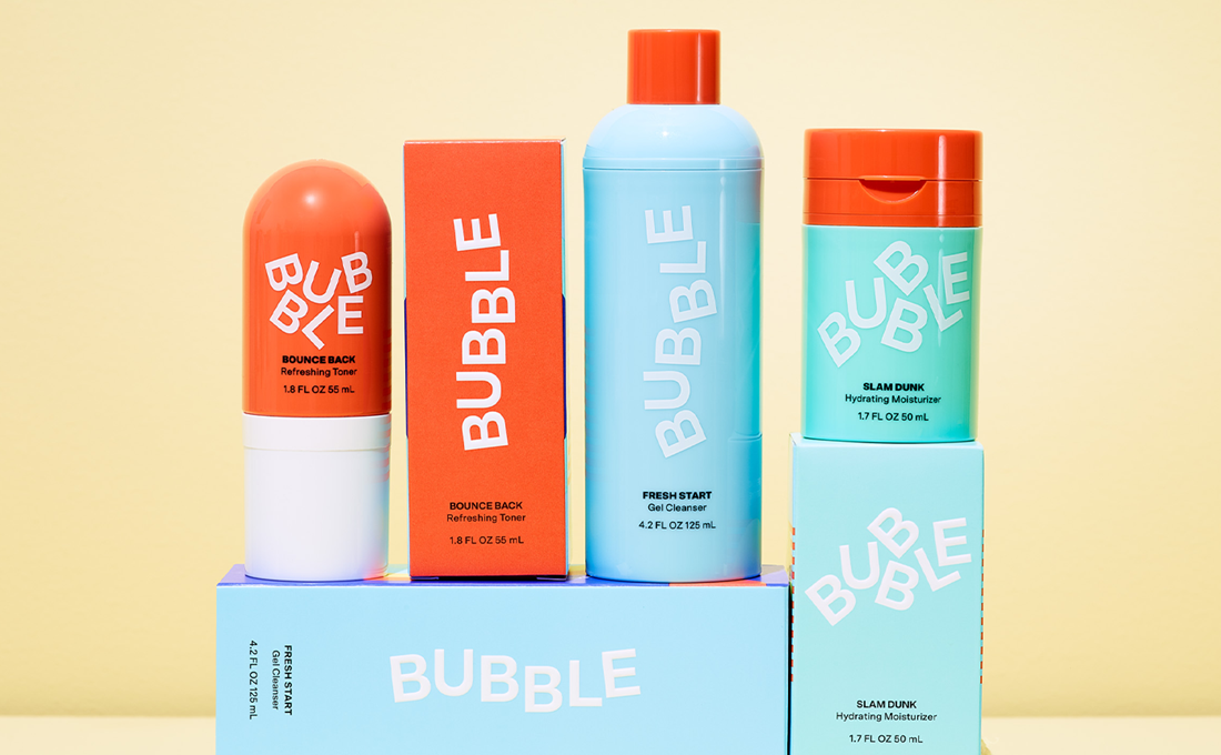 Bubble Skincare Products Basics